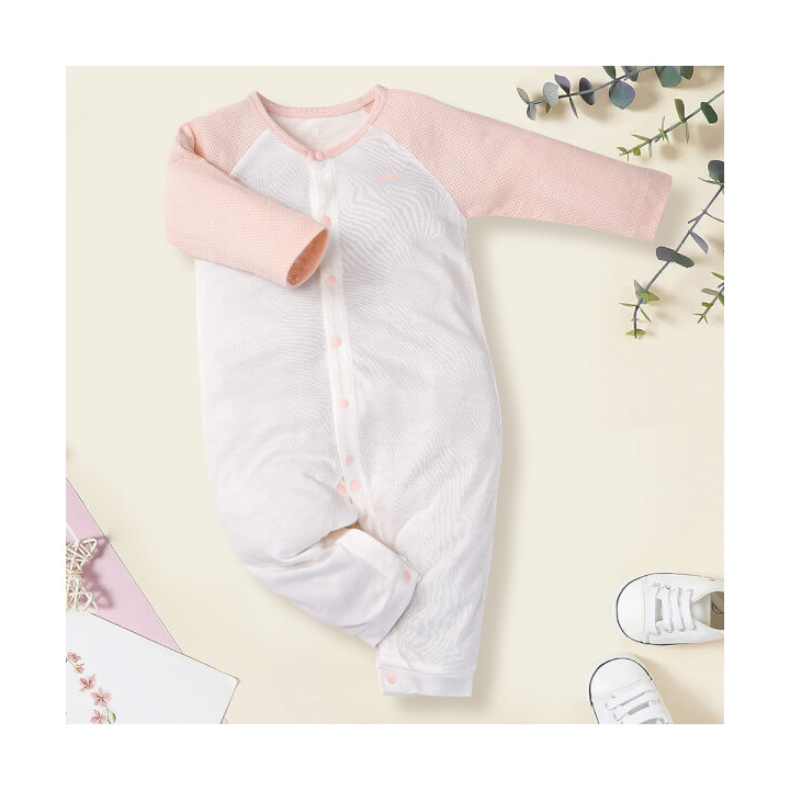 Animo I0322035 Long-Sleeve Bodysuit (0–12M, Orange)