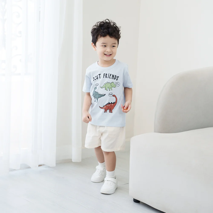 Animo Easy Baby Boys’ Dinosaur Short-Sleeve T-Shirt