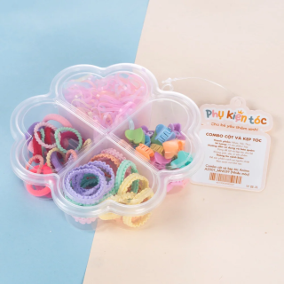 Animo Hair Tie & Clip Combo