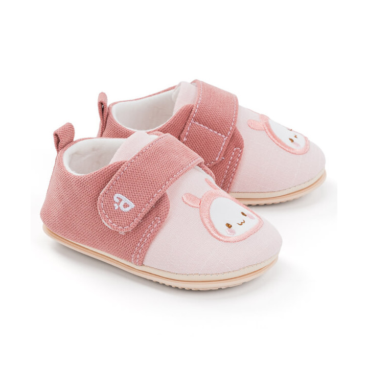 Animo Basic Baby Girls’ First Walker Shoes