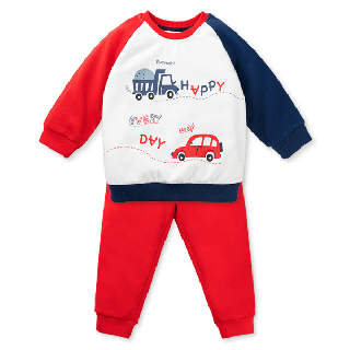 Long-sleeved outfit for boys