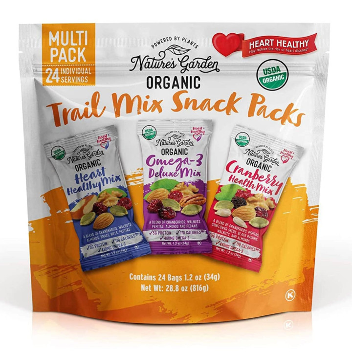 Organic Trail Mix Snack Pack Nature’s Garden