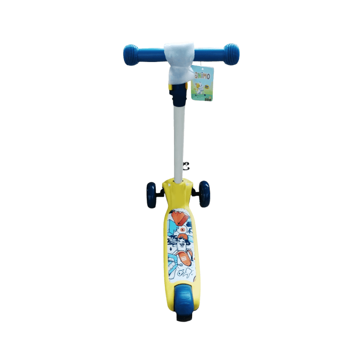 Animo 806T 3-Wheel Kick Scooter with Flashing LED Wheels