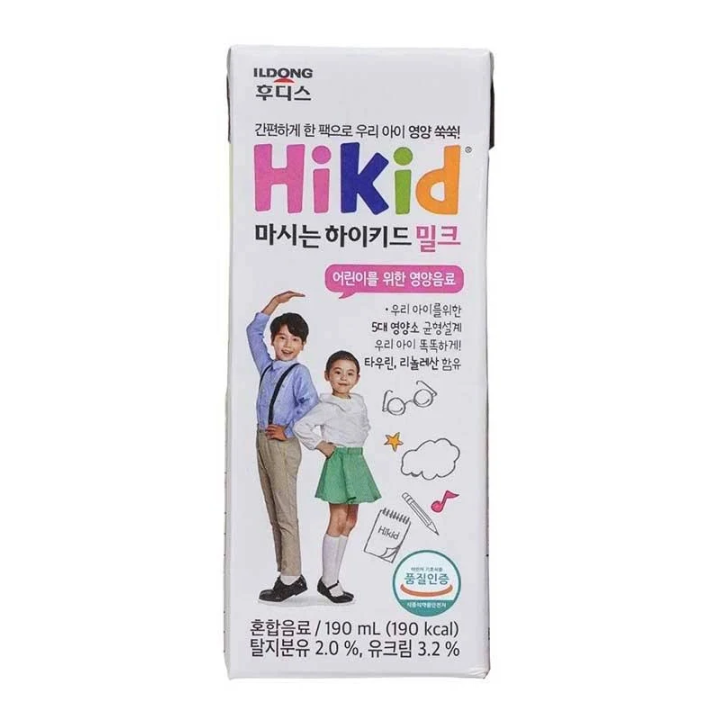 Hikid Ready-to-Drink Milk 190ml