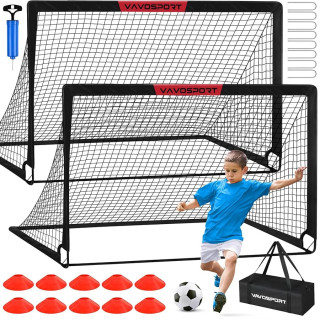 Portable Kids Soccer Goal Set