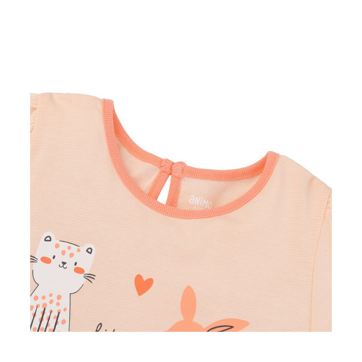 Animo Easy Baby Girls’ Short-Sleeve Dress  (1–4Y)