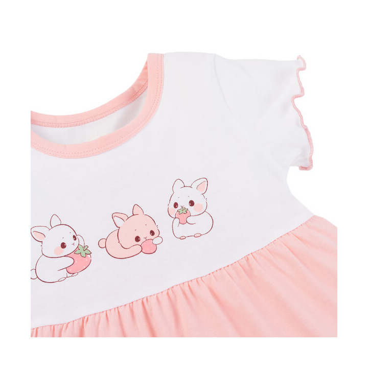 Animo Easy Baby Girls’ Short-Sleeve Dress  (1–4Y)